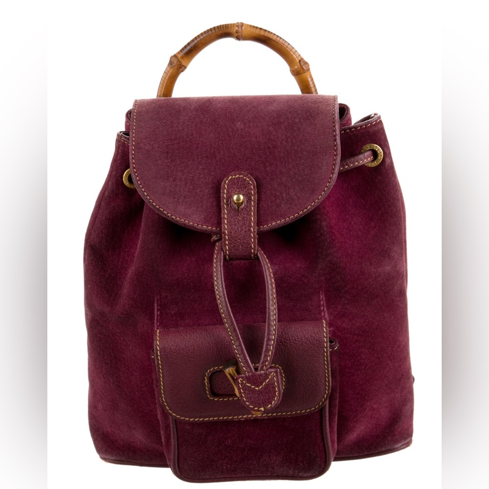 Gucci Bamboo Backpack